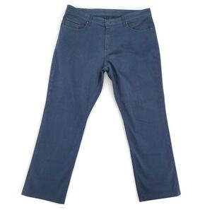 PAIGE Normandie Jeans Men 38x30 Slim Straight Stretch Blue Designer Denim EUC
